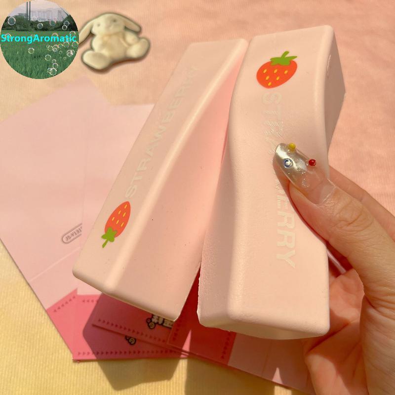 StrongAromatic 1 ชิ้นความเครียดบรรเทาความวิตกกังวล Sensory Fidget ของเล่นช้า Rising เค้ก Toast Squishy ของเล่นสําหรับผู้ใหญ่เด็ก ADHD ออทิสติกของขวัญ TH