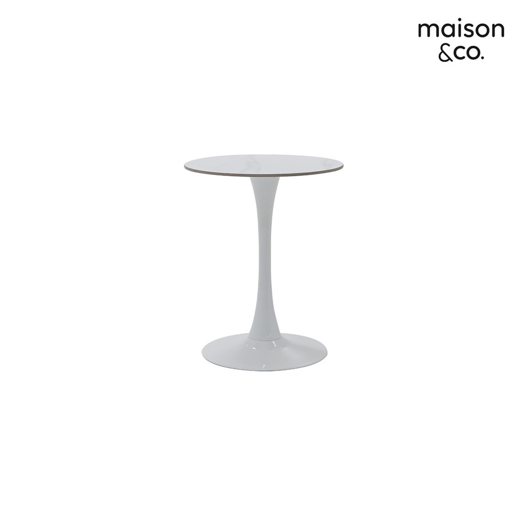 SB Design Square โต๊ะอาหาร รุ่น Xomixa สีขาว (60x60x73 ซม.)  แบรนด์ MAISON&CO.