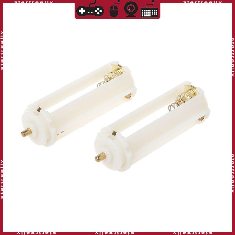ST 2 ชิ้นสําหรับกล่องกรณี 3 AAA LR03 สําหรับไฟฉายไฟฉายใหม่