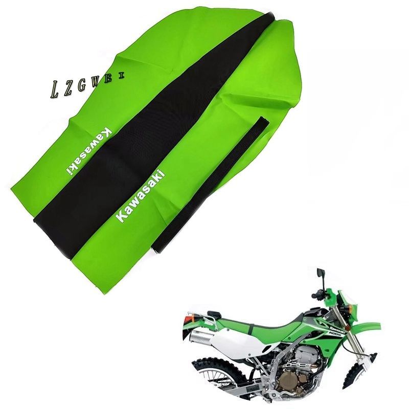 250 ทิเบต KLX250 KLX300 กระเป๋าเบาะรองนั่งหนัง KDX125 KDX200 KDX250 Mla8