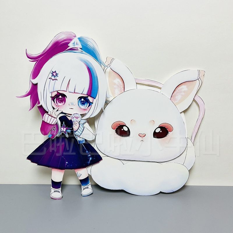 Eggboy Party Whole Body Movable Paper Man Handmade วัสดุ Lisle Sound Blasting Star Pocket Dragon JK 