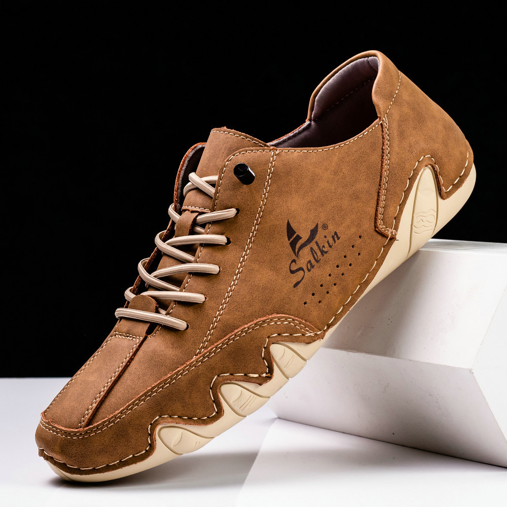 [ผลิตภัณฑ์ใหม่] Sailing Shoes Mens Shoes Low-Top Mens Casual Shoes Martin Shoes Mens Octopus Mens Sh