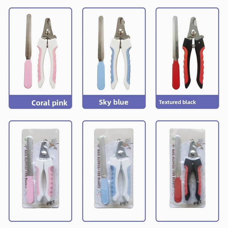 Pet nail clippers, cat and dog supplies nail clippers, dog and cat nail trimmers, universal nail cli