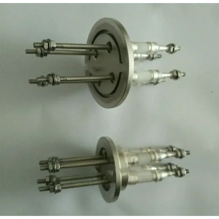 เครื่องดูดฝุ่น KF16, KF25, KF40 Electrode Flange KF50