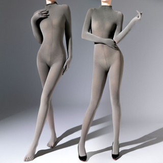 บอดี้สูทกำมะหยีแบบบวกความอบอุ่น สไตล์เซ็กซี่สำหรับชาย