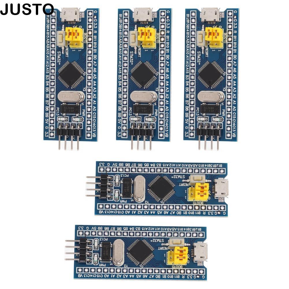 JUSTO 5PCS Core Board Module, STM32F103C8T6 Micro USB Port System Board Module, Core Module ARM 32-b
