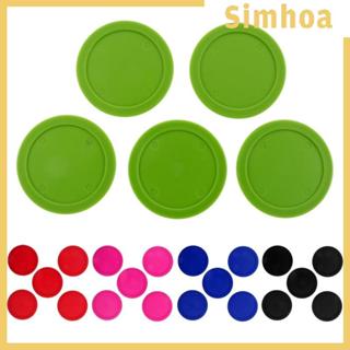 [SIMHOA] พัคส์ทรงกลม ชุด 5 ชิ้น ขนาด 62 มม., อุปกรณ์สำหรับโต…