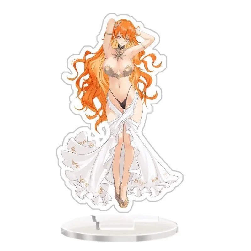 Standee Wuthering Waves WuWa อะคริลิครุ่นโต๊ะศึกษาตกแต่งตัวละครอะนิเมะเกม Sharp คุณภาพสูงทําให้ของขว