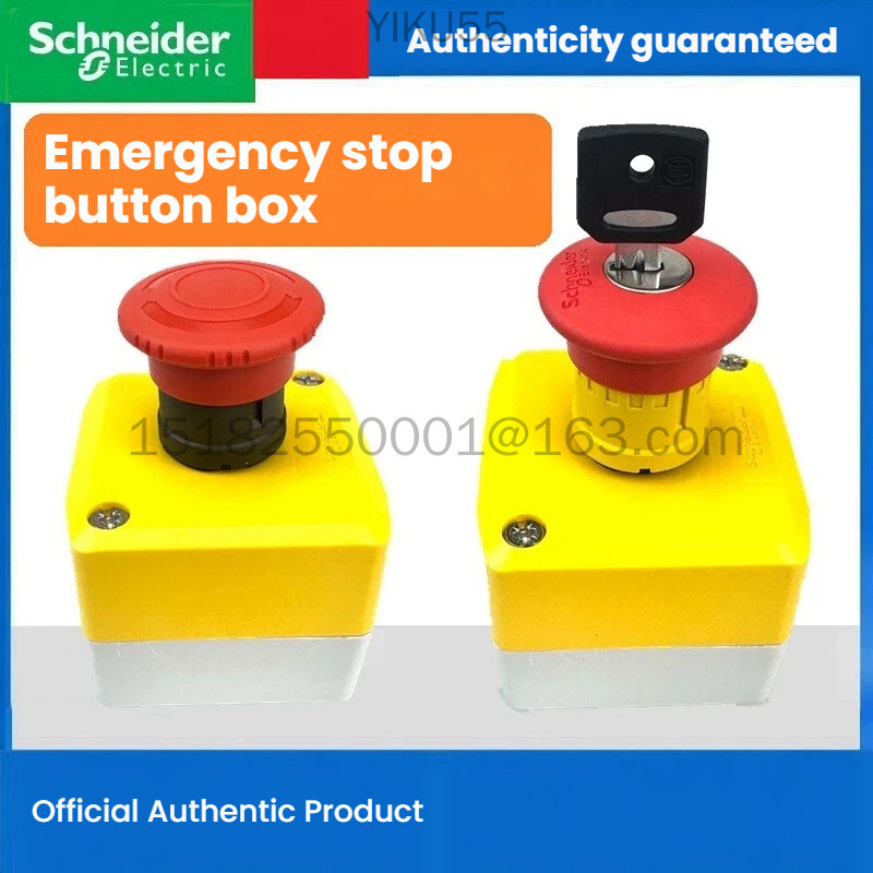 กล่องปุ่มหยุดฉุกเฉิน Schneider XALK178 XALK178F XALK178E 178G XALK188 188F