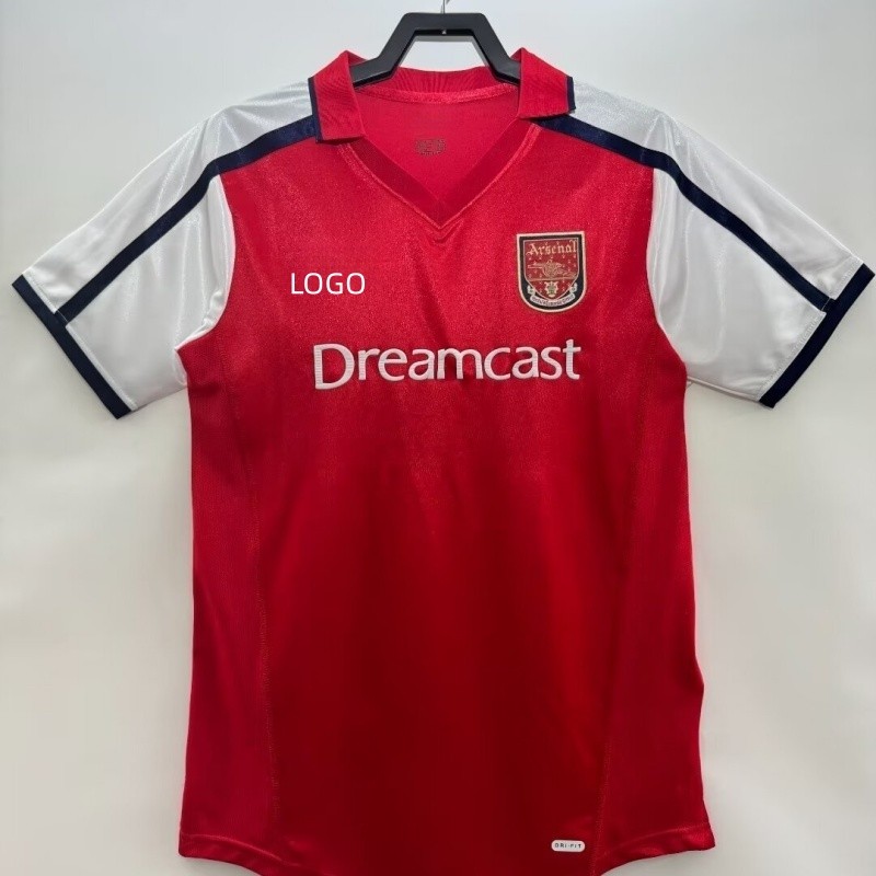 2001/02 Arsenal Retro Edition เสื้อฟุตบอลแขนเหย้า