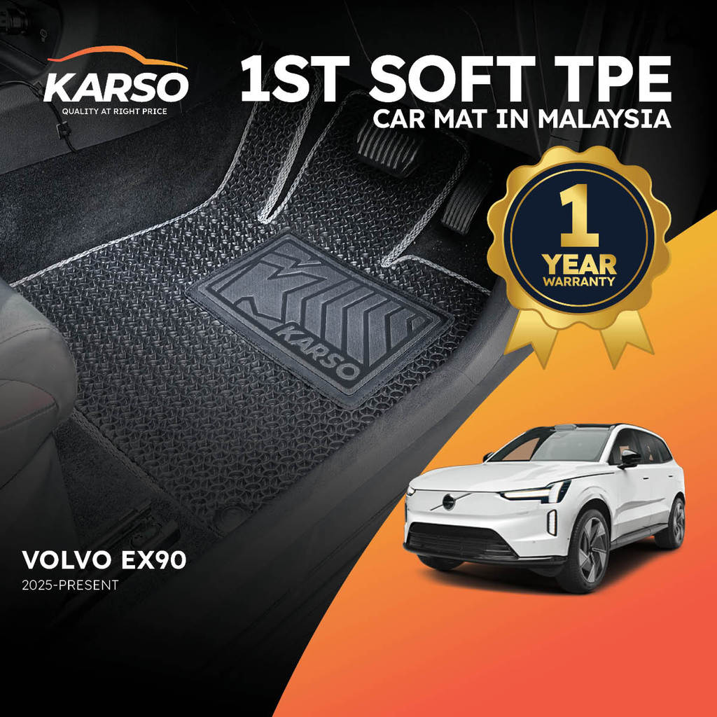 Karso Karpet Kereta พรมรถยนต์ Volvo EX90 (2025-ปัจจุบัน)