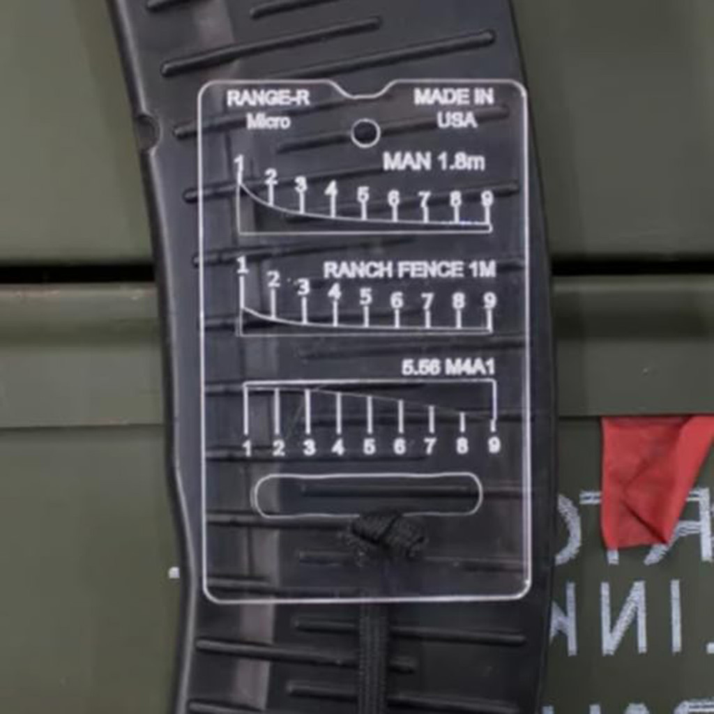 Range Finder Card สําหรับ Hunter น้ําหนักเบา Easy to Range Instructional เครื่องมือสําหรับการถ่ายภาพ