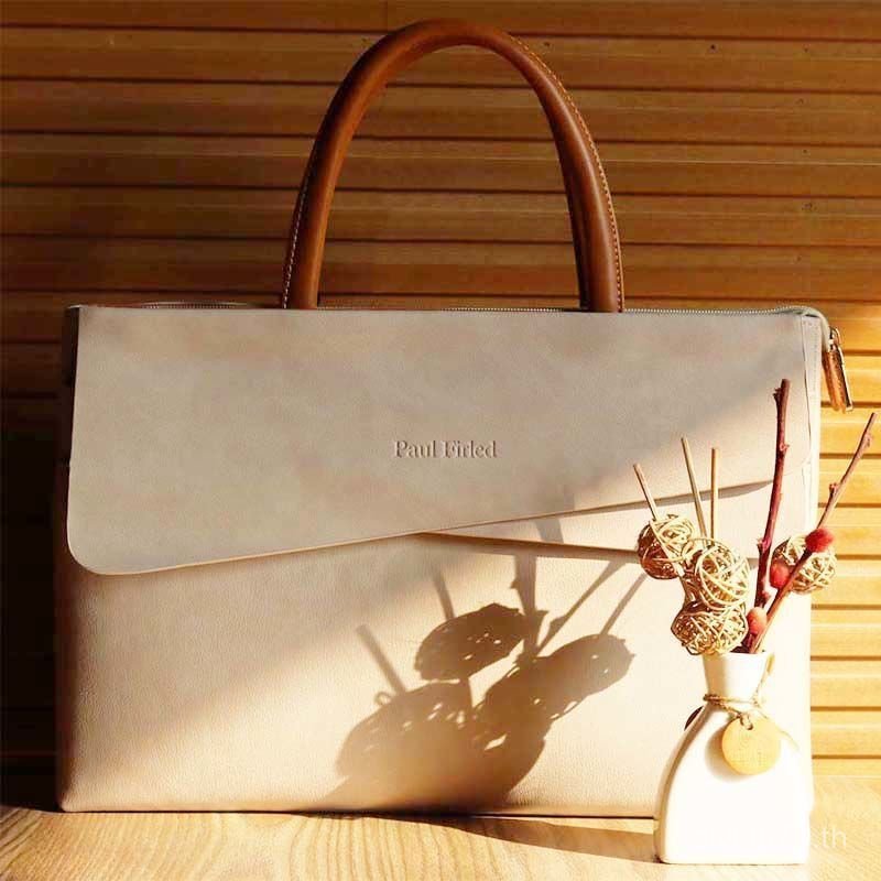 หนังแบบพกพาธุรกิจ Rose กระเป๋าคอมพิวเตอร์ s2v Job กระเป๋าเอกสารคุณภาพสูงสไตล์กระเป๋าเดียวกันสุภาพสตร