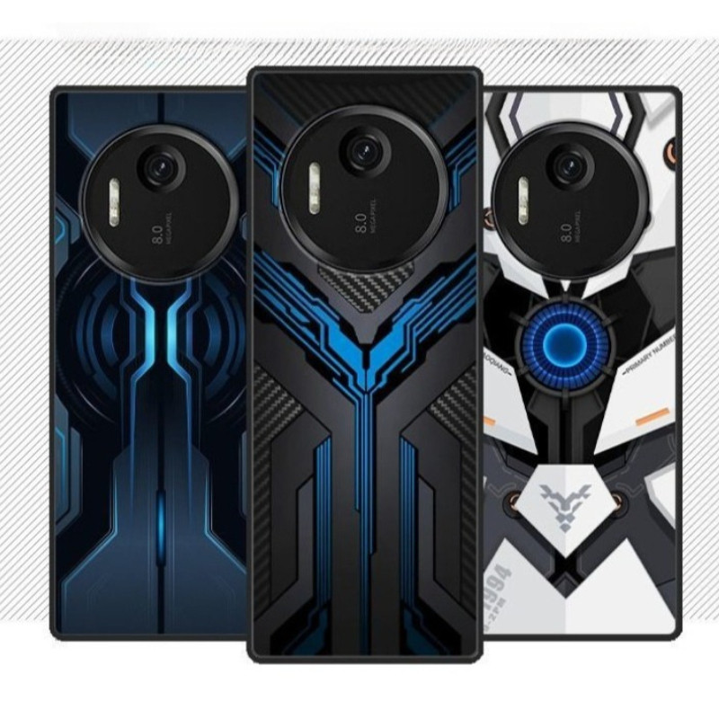 สําหรับ Xiaomi Qin F25 F22 F21 Pro เคสโทรศัพท์ Cool อินเทรนด์ Mecha สไตล์สําหรับ DuoqinF25 F22Pro F2