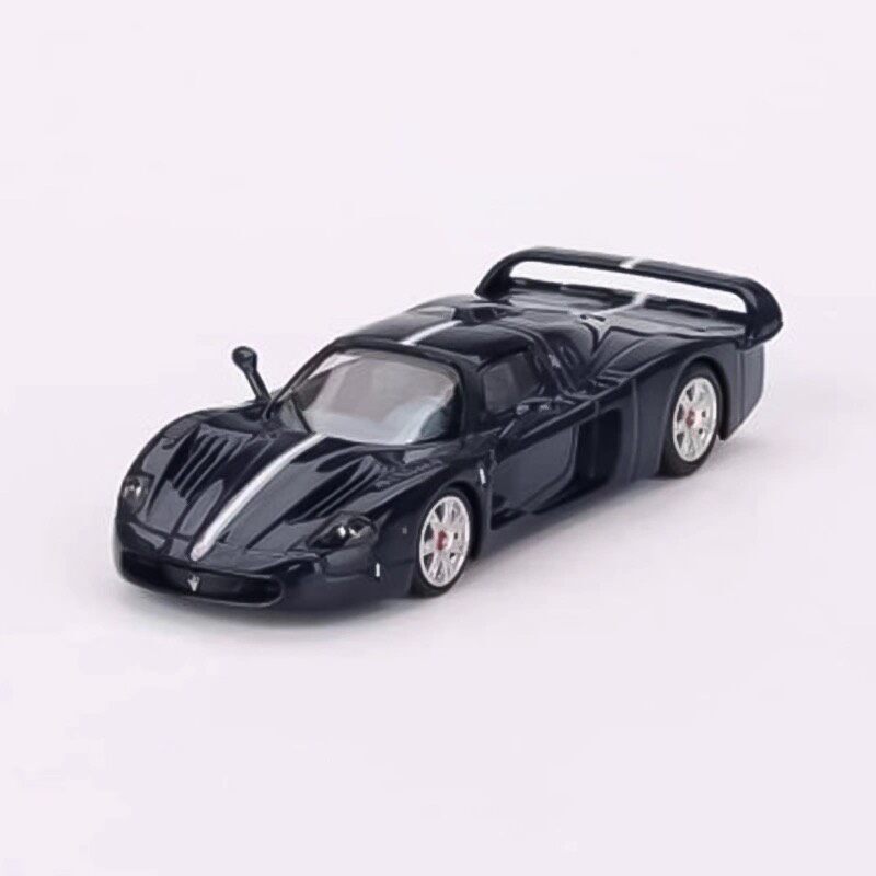 พร้อมสต็อก BBR 1/64 Maserati MC12 Blue Racing Alloy Car Model ใหม่เอี่ยมยังไม่ได้เปิด