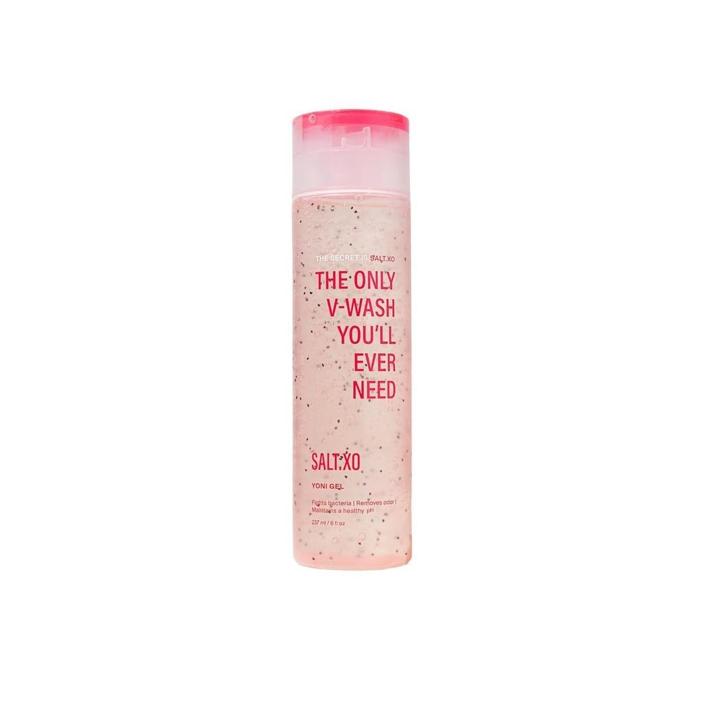 SALT.XO pH Balancing Yoni Gel Wash, Refreshing Peppermint Intimate Gel Wash for Women, pH Balance V 
