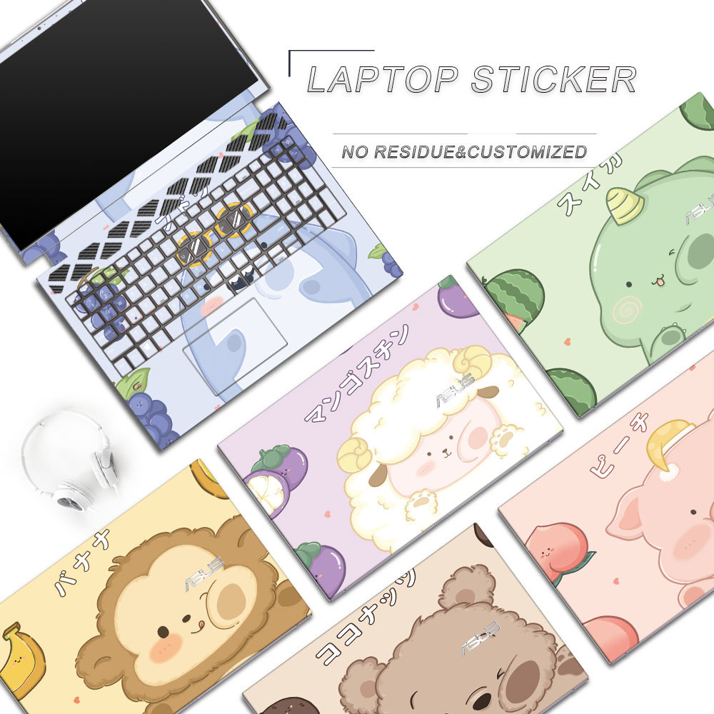 ASUS K45VD K401 K455 X453M X453S K55 K55X K46C ไม่มีสารตกค้าง Costomized คอมพิวเตอร์แล็ปท็อป Precut 