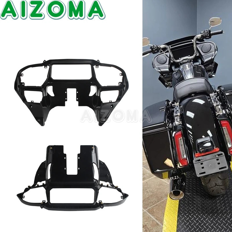 MJ Motorcycle Speedometer Cover Front Inner Fairing For Harley Touring Road Glide FLTRX CVO 121 FLTR