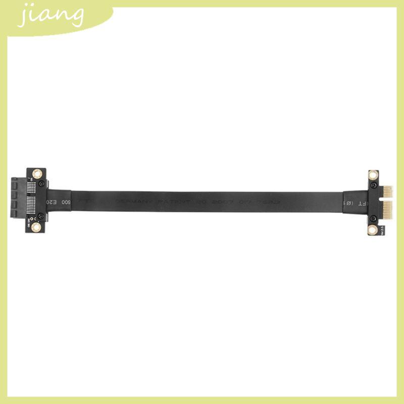 JN PCIE x1 สายต่อสล็อตขนาดเล็ก PCI-E 3 0 สายไฟแปลงการ์ดเสียง
