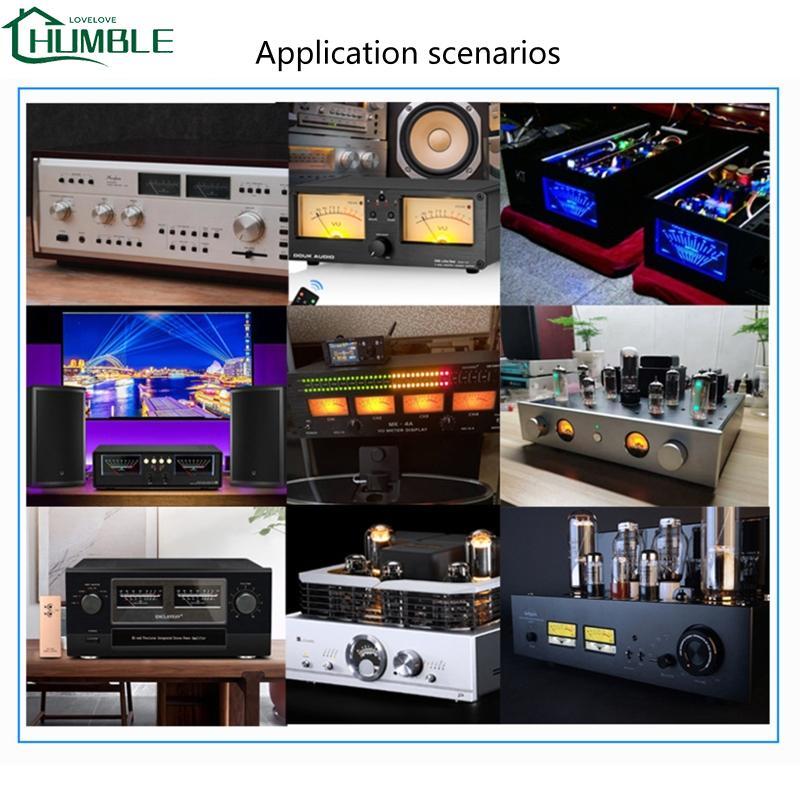 Humble High-Precision Panel VU Meter สําหรับสตูดิโอบันทึกเสียง Home TN-90 แผง VU Meter ติดตั้งง่ายน้