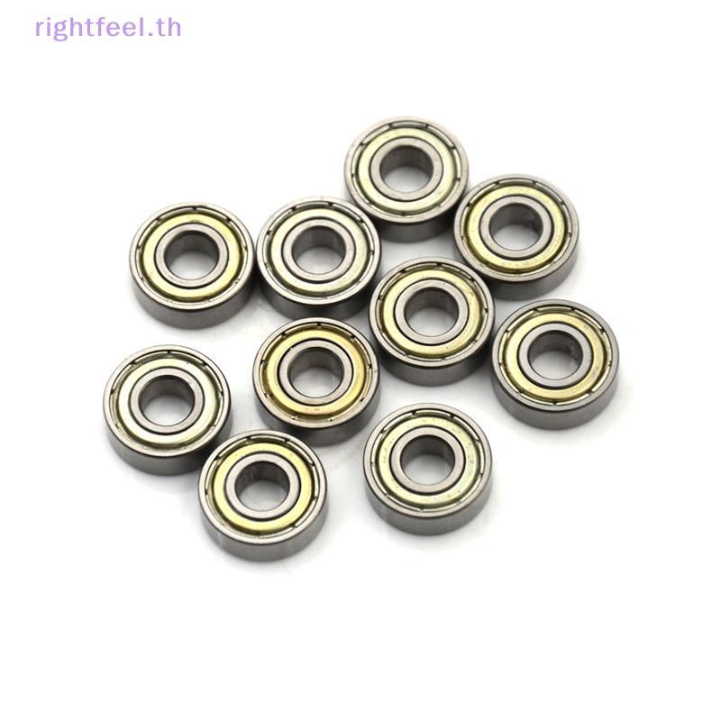 Rightfeel.th 10PCS 696ZZ Deep Groove Miniature Ball Bearing 6X15X5mm โลหะ Mini Bearing ใหม่