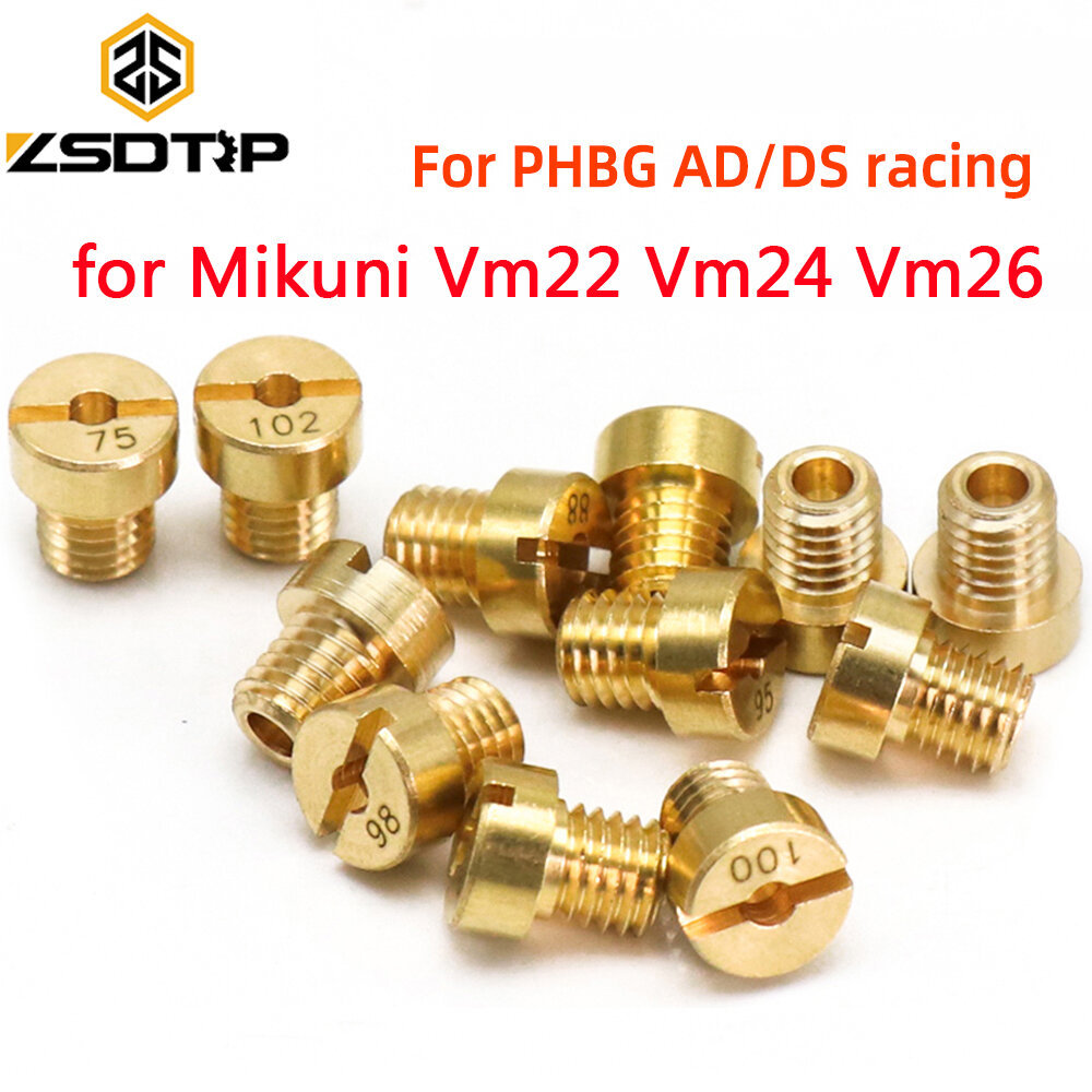 ZSDTRP M5 ด้ายเปลี่ยนคาร์บูเรเตอร์ Jets สําหรับ Mikuni Vm22 Vm24 Vm26 125 150 Dellorto SHA PHBG Carb