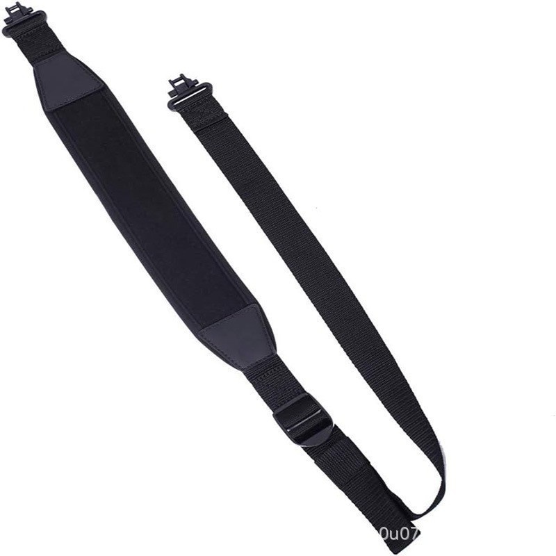 Outdoor hunting rifle sling Two-point gun sling made of diving material, essential tactical equipmen