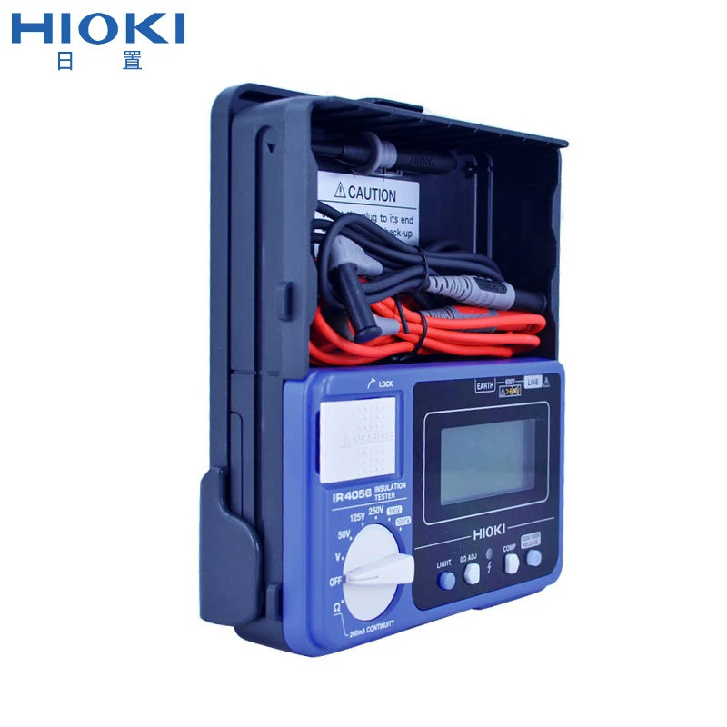 HIOKI IR4056-20 เครื่องทดสอบความต้านทานฉนวนมิเตอร์ทดสอบ Megohmmeter สําหรับการทดสอบความปลอดภัยไฟฟ้า