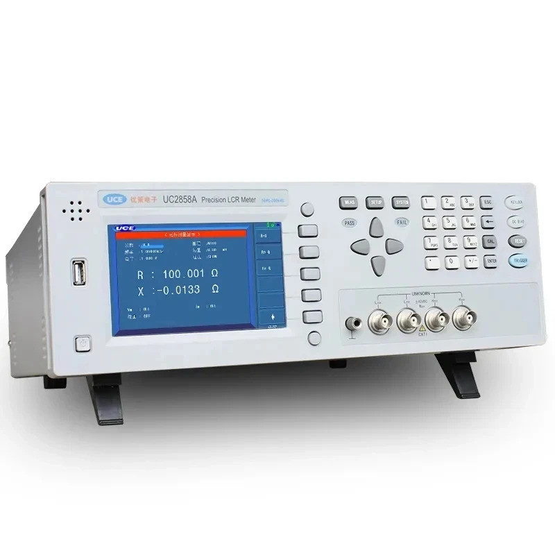 UCE UC2858B + 200kHz Compact Digital LCR Meter Component Tester UC2856 + UC2856B + 100kHz RCL Bridge