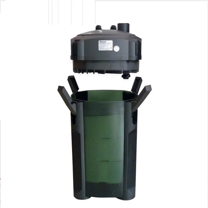 ATMAN กระบอกถังกรองภายนอก CF1200 aquarium ตู้ปลากรองอุปกรณ์บ่อปลา CF800 ด้านหน้าปิดเสียง