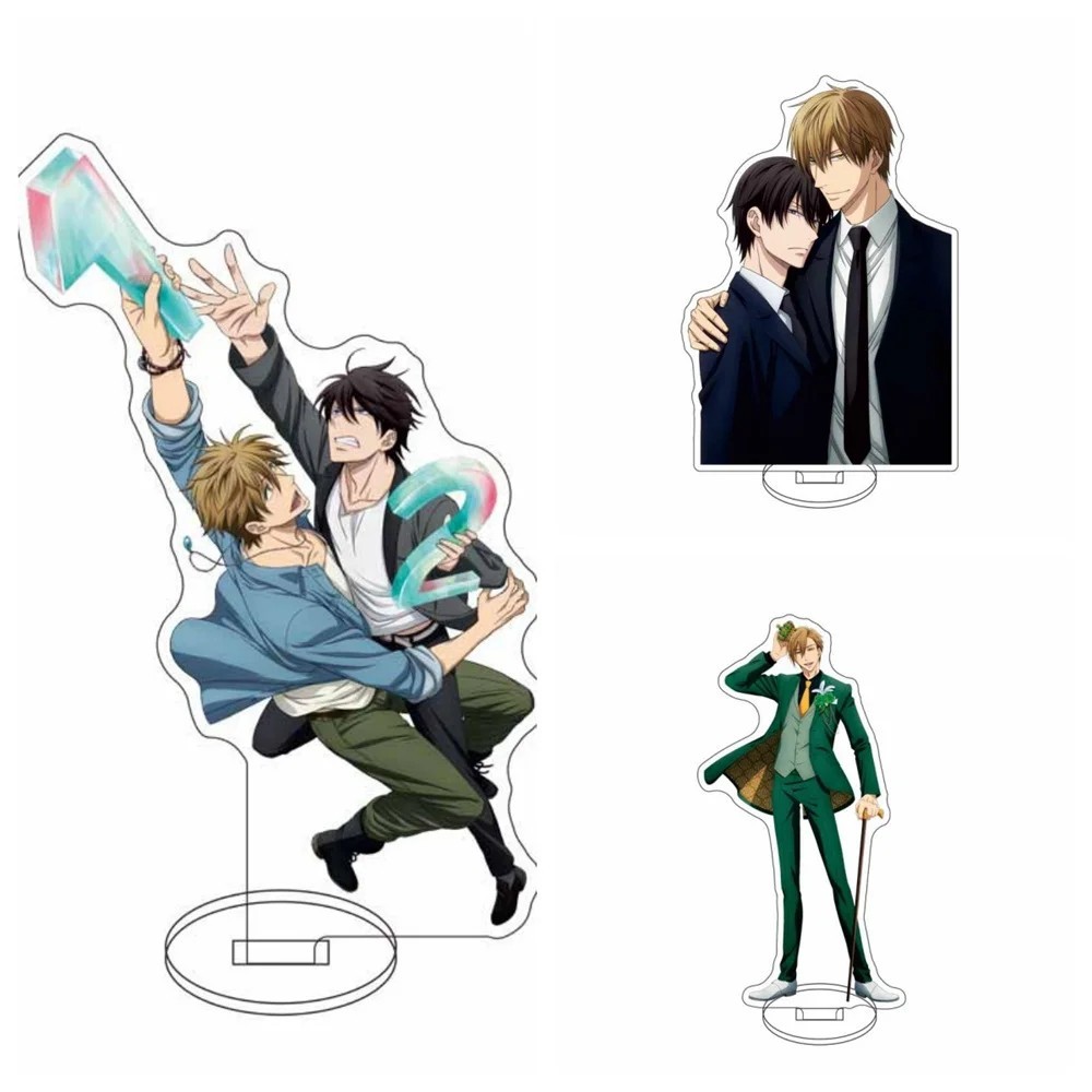 Standee Dakaretai Otoko 1-i ni Odosarete Imasu DAKAICHI Mica อะคริลิครุ่นอะนิเมะ BL Boylove 15 ซม.ขอ