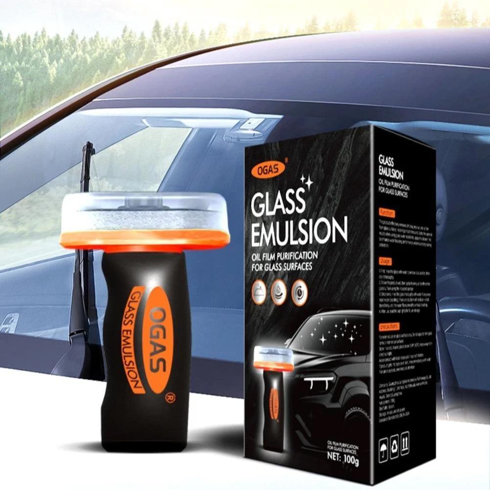 Pro Strength All-in-One Auto Glass Paste Grease Remover และน้ํายาทําความสะอาดฟิล์มน้ํามันกันน้ํา