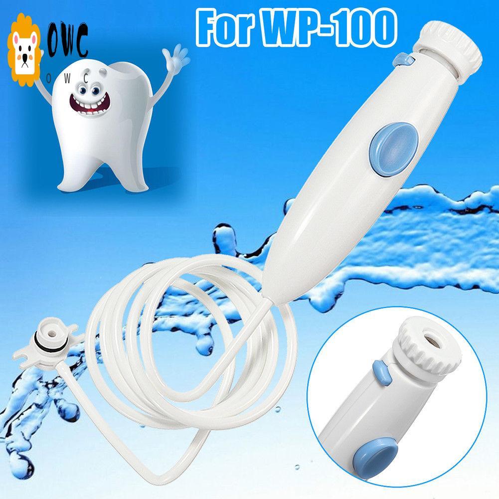 Oral Hygiene Flosser ท่อพลาสติก Handle Water Flosser เปลี่ยน Jet Tip สําหรับการดูแลฟันในบ้านทุกวัน