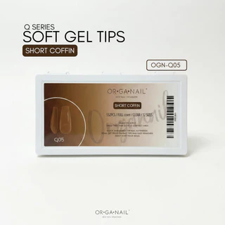 Soft Gel Tips Organail เล็บปลอมกล่องขาว กล่อง 552 ชิ้น 12 เบอร์