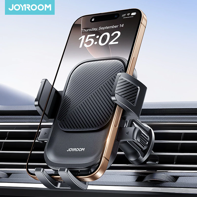 Joyroom ที่วางโทรศัพท์ Mount สําหรับช่องระบายอากาศในรถยนต์แฮนด์ฟรี Universal โทรศัพท์มือถือ Mount 360° การหมุนสําหรับ iPhone Samsung Xiaomi Huawei