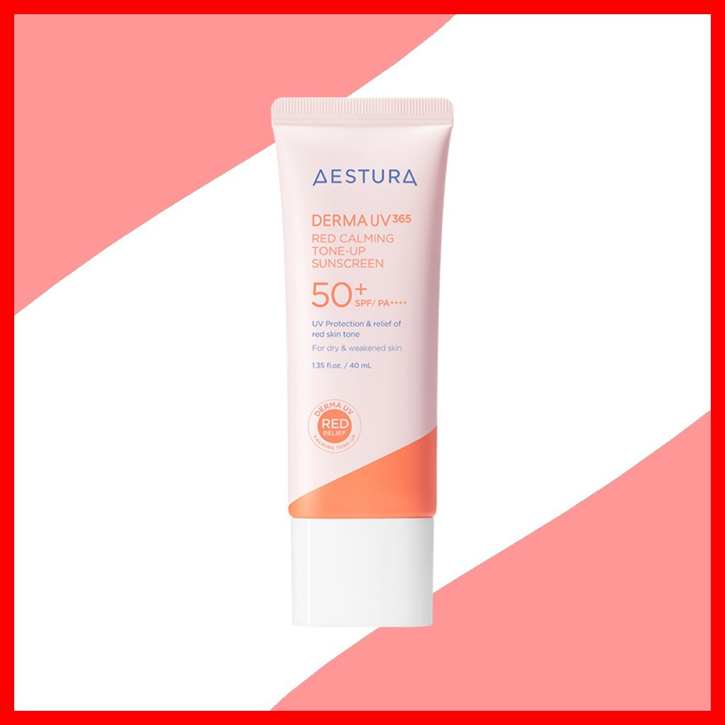[aestura] Derma UV365 Red Calming Tone-Up Sunscreen 40ml / ครีมกันแดดเกาหลี / Tone-Up Effect โดย swe