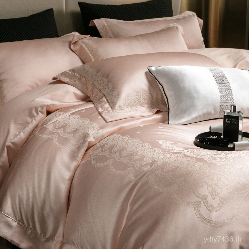 ผ้าคลุมผ้านวมน้ําหนักเบารองรับ Soft Italian Four Seasons Luxury ชุดสี่ชิ้นผ้าฝ้ายของขวัญออสเตรเลียมื