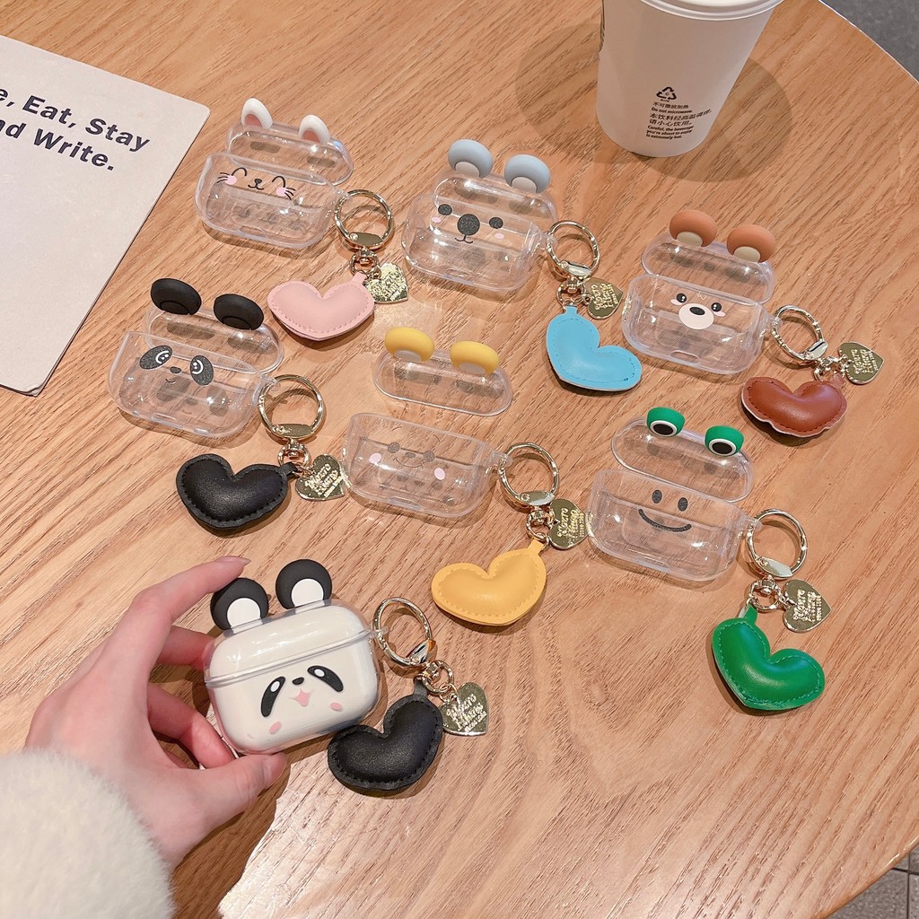 เหมาะสําหรับ Airpods 4 Pro 3 2 เคส Case เคสหูฟัง หูกระต่ายสร้างสรรค์ลายการ์ตูน
