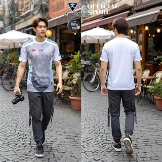 CLUB SPORT เสื้อกีฬาคอกลม
