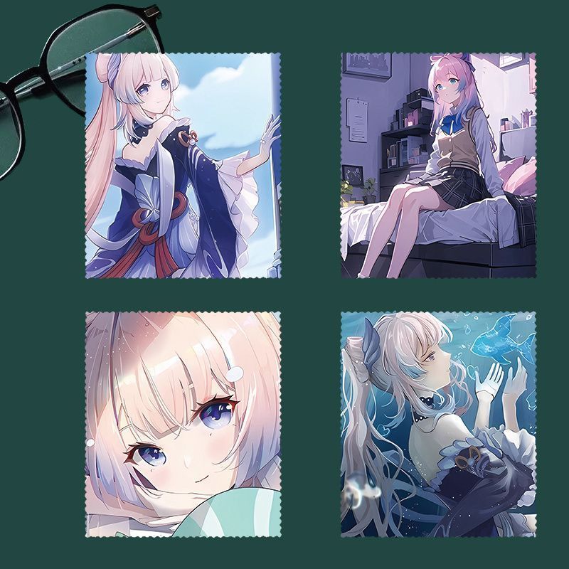 แว่นตาผ้าแว่นตาผ้าแว่นตา Coral Gong Xinhai High-value นักเรียนอุปกรณ์ต่อพ่วงแว่นตาผ้า Gong Xinhai อะ