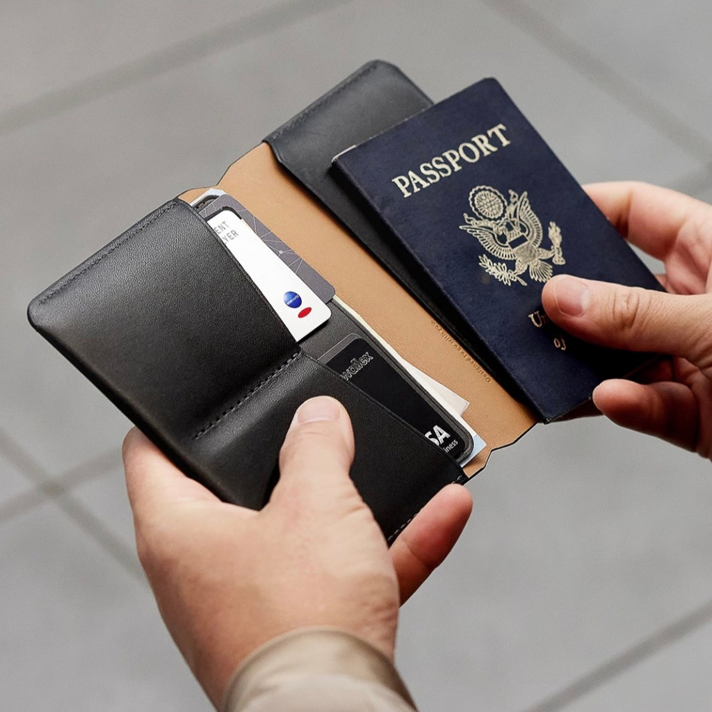 Bellry Australia Passport Cover ใหม่ป้องกันกรณีผู้ถือบัตรกระเป๋าเก็บกระเป๋าเอกสารอเนกประสงค์