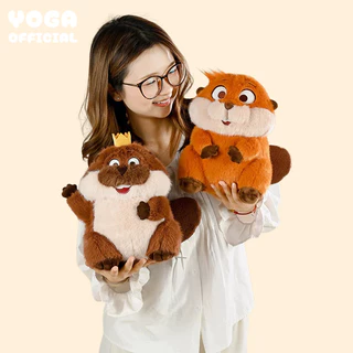 Disney Hoppers Official Mabel Plush ของเล่นน่ารักพวงกุญแจตุ๊กตาสัตว์ตุ๊กตานุ่มสบาย