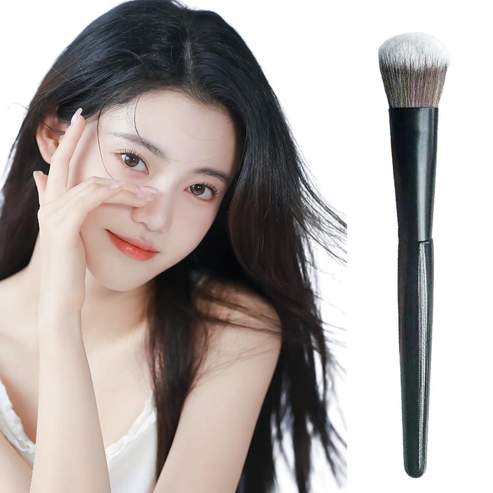 แปรงปัดแก้ม Slope Small Broom Dot Color Brush Foundation Portable Brush Contour E7m7