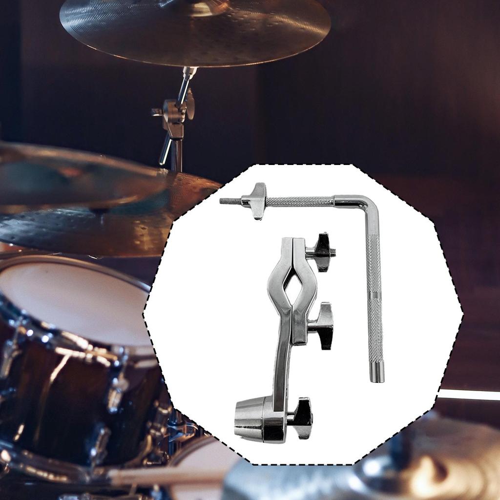 [zcins] Heavy Duty Drum Rack Clamp Cymbal Boom Arm Stand Holder Extension สําหรับเพอร์คัชชัน Music S