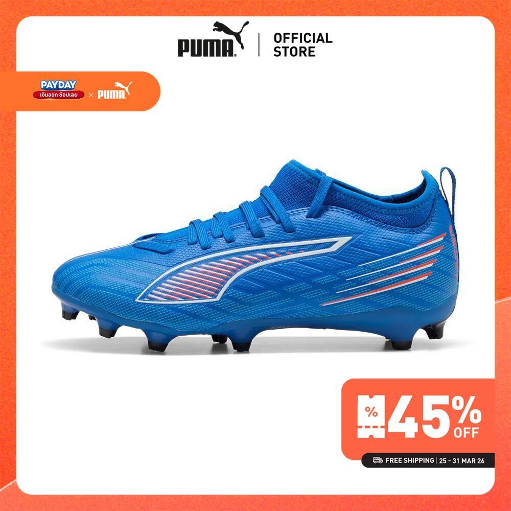 PUMA Football ULTRA 6 MATCH FG/AG Football Boots Youth สีฟ้า - 10851501