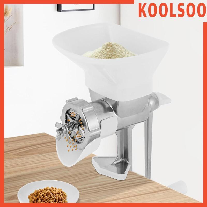 [Koolsoo] Manual Animal Food Maker สแตนเลส Kibble Granulator พร้อม Hopper สําหรับที่มีประสิทธิภาพแมว