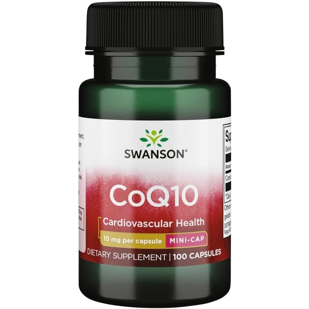 Swanson Coq10 10 เม็ด 100 แคปซูล