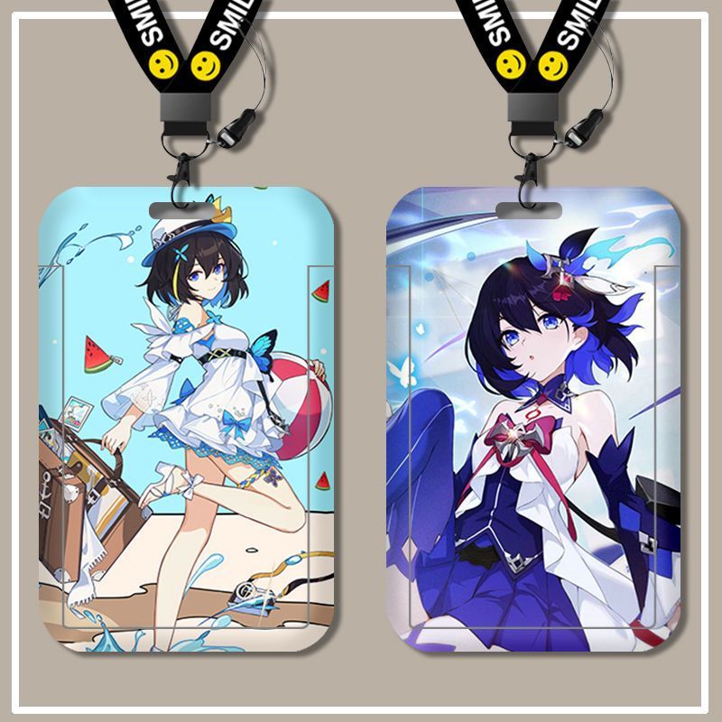 ผลกระทบ Honkai ‌Rita Rossweisse DIY นักเรียนชื่อผู้ถือบัตร ID การ์ด ABS ป้องกัน MRT กรณี