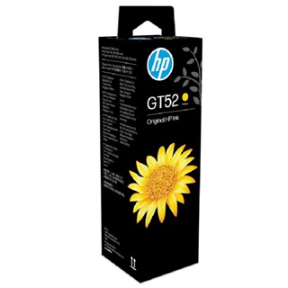 HP หมึกอิงค์เจ็ทชนิดเติม GT52 สีเหลือง