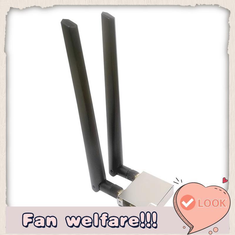 การ์ดไร้สาย AX201 3000Mbps WiFi 6 BT5.0 การ์ดไร้สาย 2400/574Mbps WiFi6 AX201 Deskt